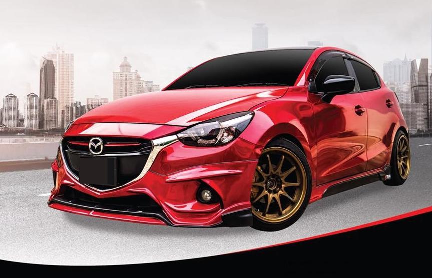 ชุดแต่ง Mazda2 2015-2019 Redline 5ประตู